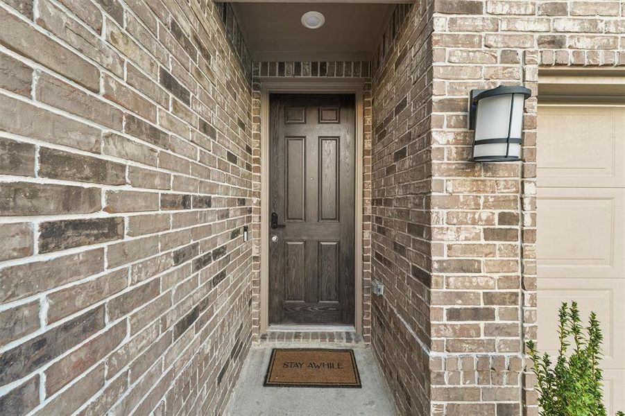 Front door entryway