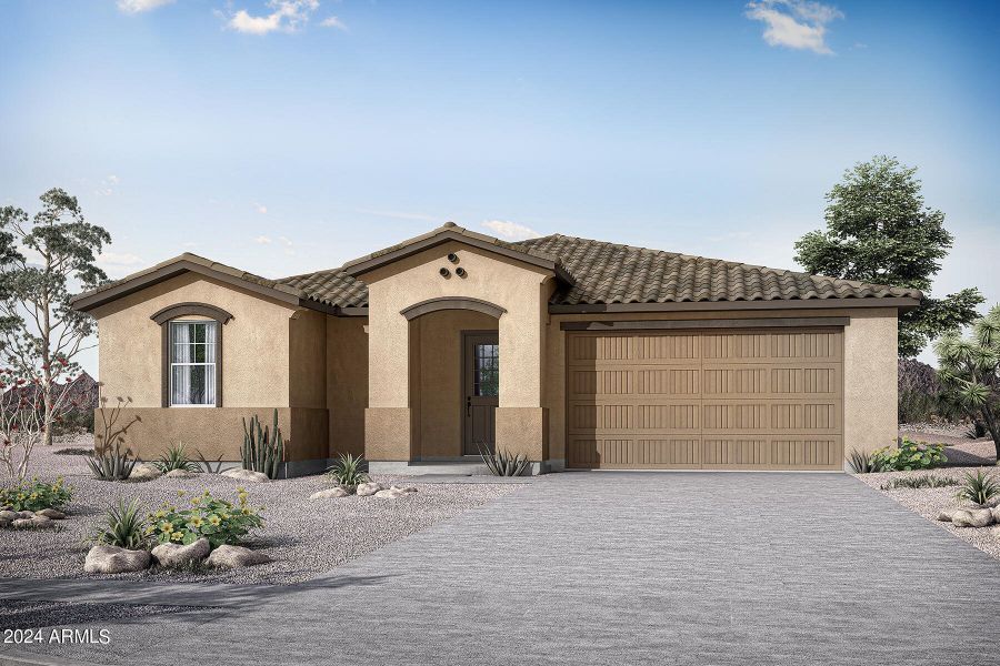 New construction Single-Family house 23176 E Happy Road, Queen Creek, AZ 85142 - photo