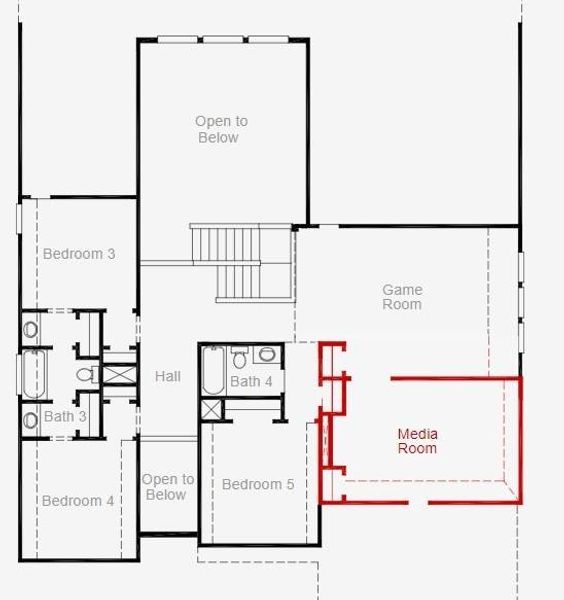 Wichita 2nd floor Diagram