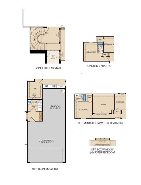 Archer Floor Plan Options