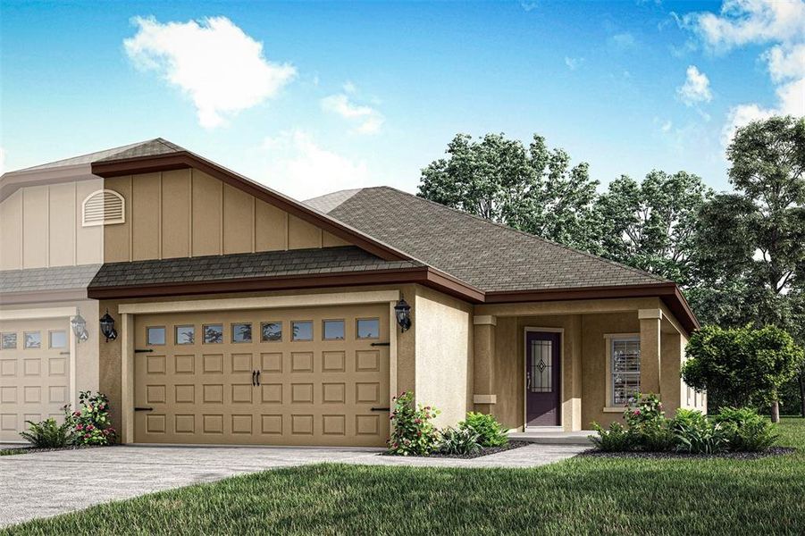 New construction Single-Family house 3200 Seville Street, Lake Alfred, FL 33850 - photo