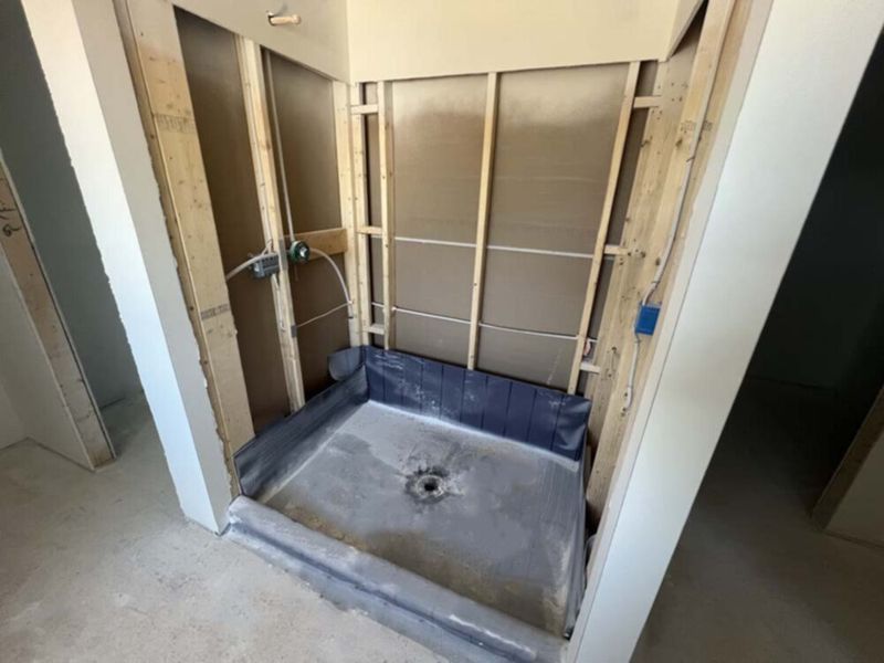 Primary Bathroom Construction Progress