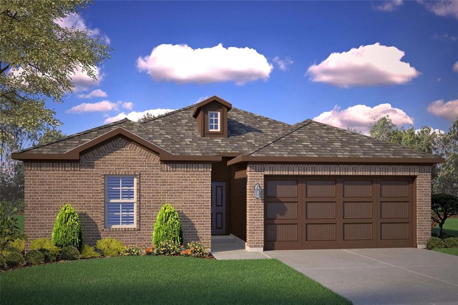 New construction Single-Family house 5417 North Wind Lane, Fort Worth, TX 76179 Tupelo - photo
