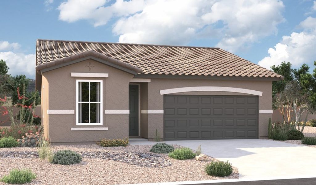 New construction Single-Family house 21727 E. Holstein Way, Red Rock, AZ 85145 Cypress- photo