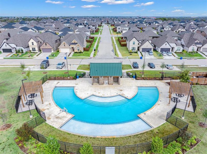 View of community pool!