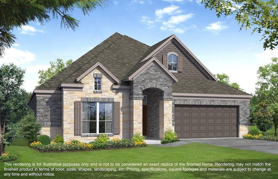 Welcome home to 1509 Sunrise Gables Drive located in Sunterra and zoned to Katy ISD. Note: Sample product photo. Actual exterior and interior selections may vary by homesite.