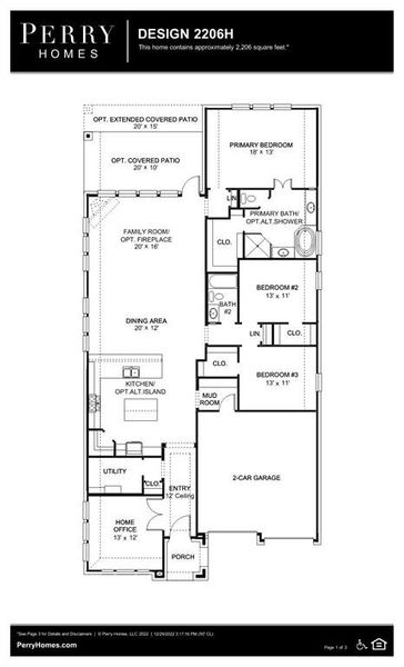 New construction Single-Family house 12315 Grassy Bend Drive, Mont Belvieu, TX 77523 Design 2293H- photo