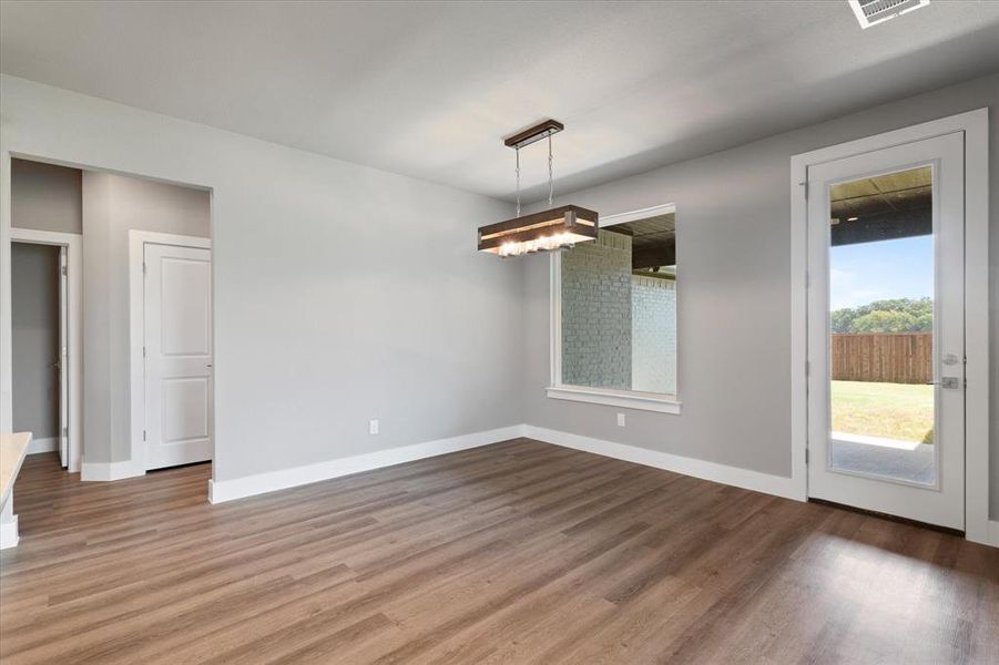 room featuring wood-type flooring