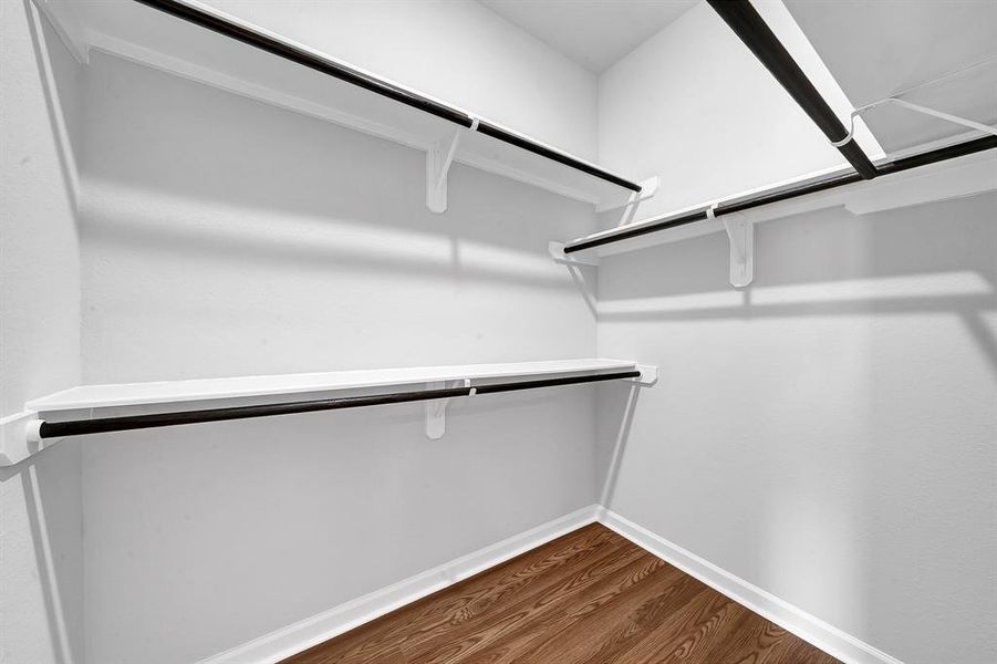 Primary bedroom closet