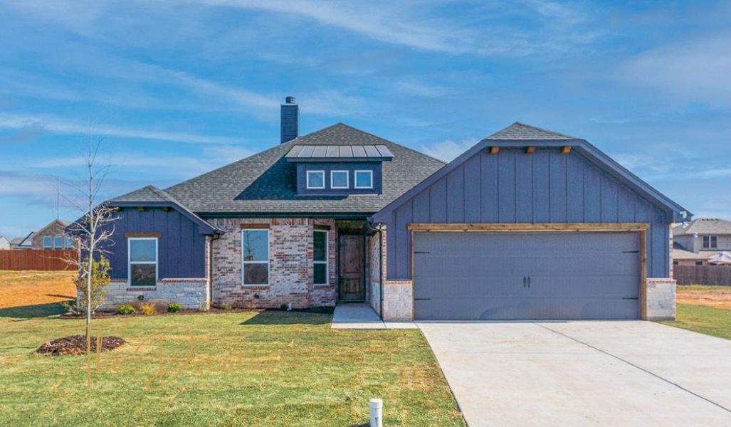 New construction Single-Family house Decatur, 610 South Point Court, Aledo, TX 76008 - photo