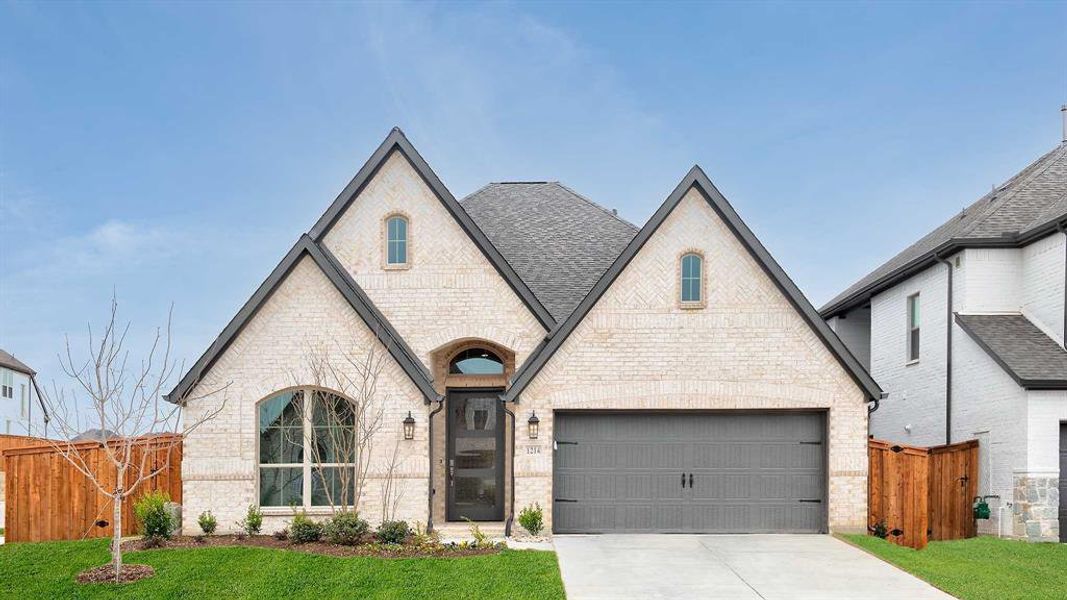 New construction Single-Family house 1214 Old Rocksprings Pass, Mansfield, TX 76063 Design 2267W- photo