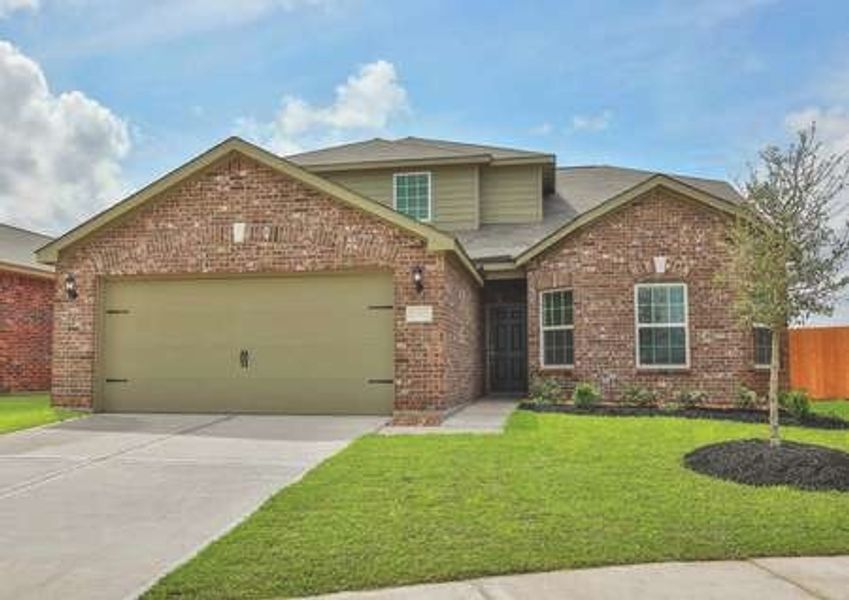 New construction Single-Family house Cypress, 25507 Greenwood Canyon Drive, Cleveland, TX 77328 - photo
