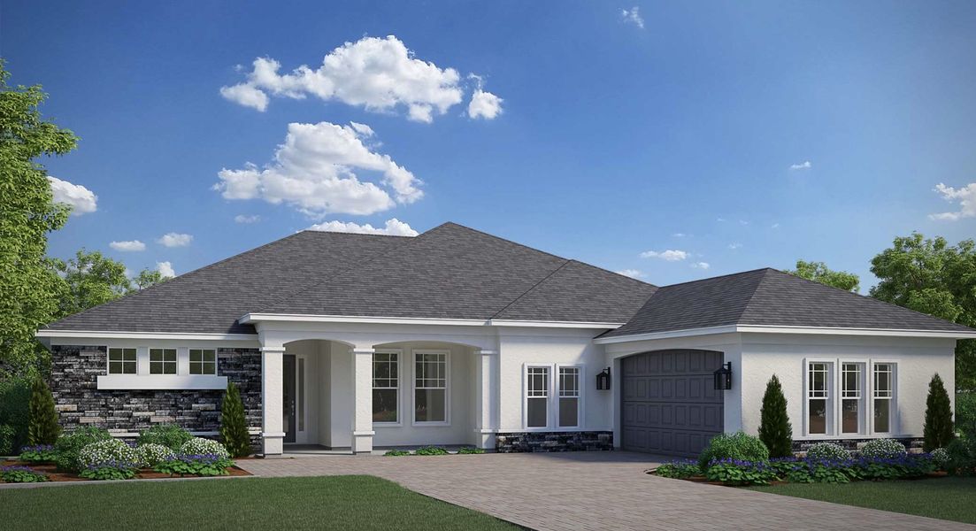 New construction Single-Family house Bahia Breeze, 5333 Lake Venice Drive, Wimauma, FL 33598 - photo