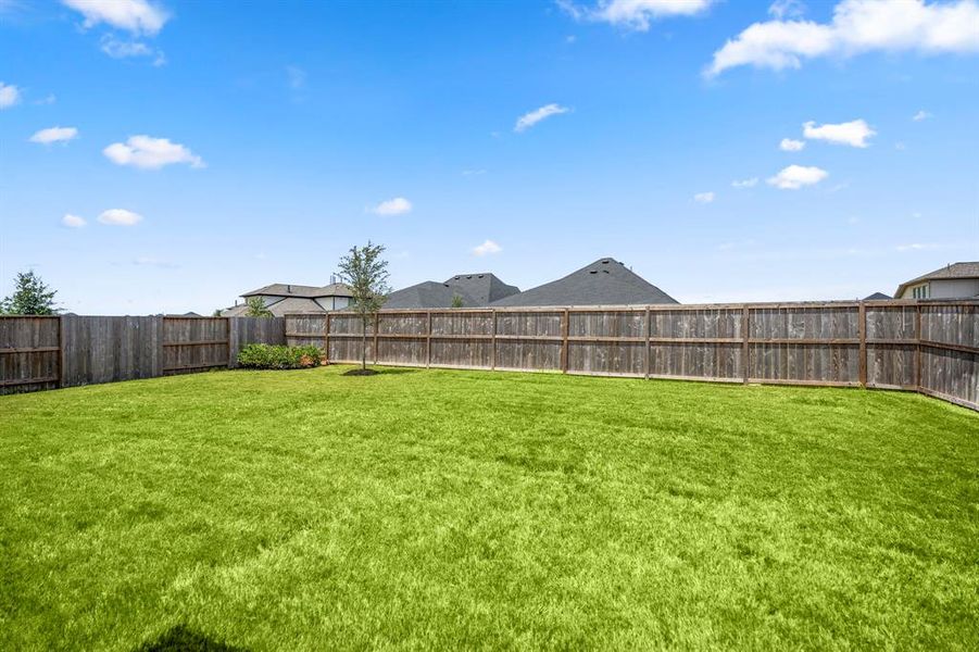 Your dream backyard is in reach! This space is a blank canvas ready for you to create your own backyard oasis!