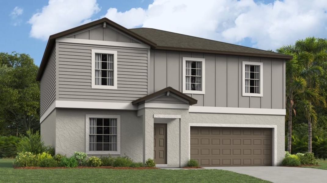 New construction Single-Family house Providence, 35127 Brackett Bend, Zephyrhills, FL 33541 - photo
