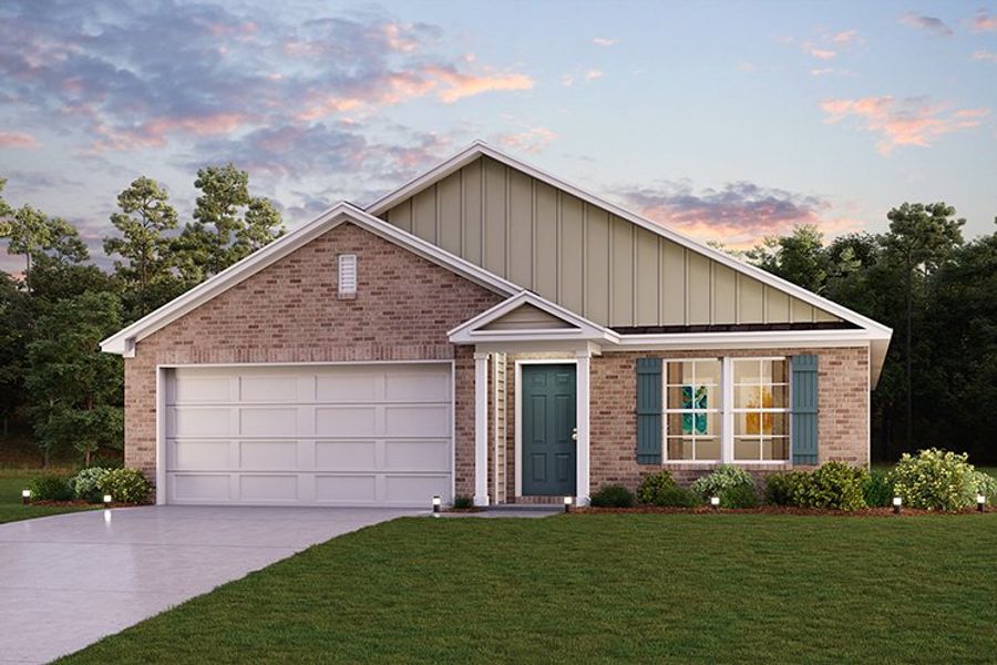 The COVINGTON Elevation A at Sperling Place Farms by Century Communities