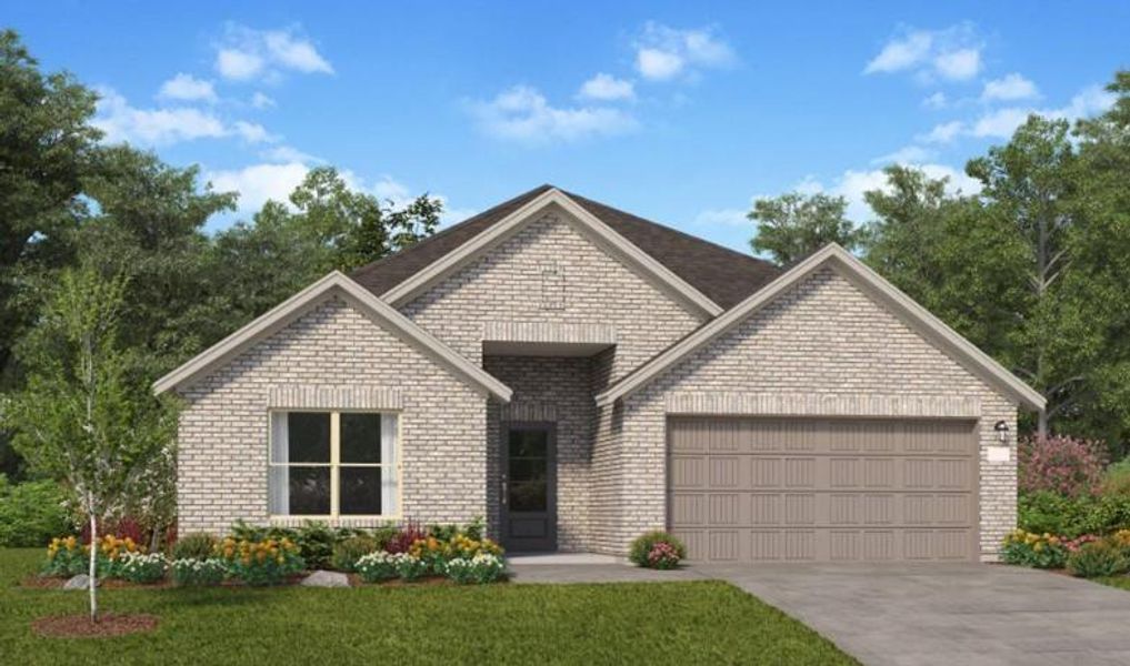 New construction Single-Family house 22438 Birchfield Grove Lane, New Caney, TX 77357 Marigold- photo