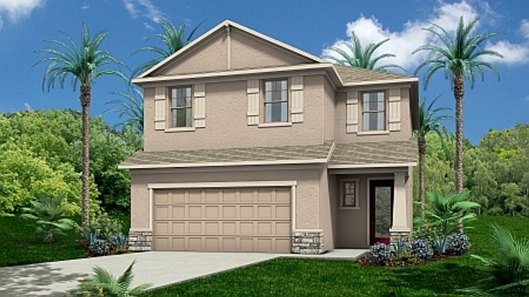 New construction Single-Family house Tarpon, 9392 Highland Hills Drive, Hudson, FL 34667 - photo
