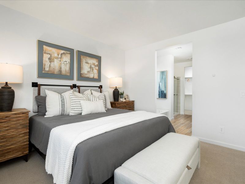 Bedroom in Arlo Floorplan at Abel Ranch