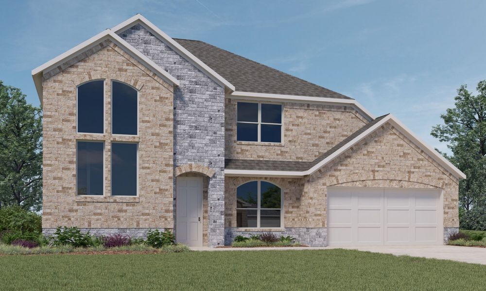 New construction Single-Family house Plan 3171 (Drh 50), 1480 Imerial Ranch Way, Dayton, TX 77535 - photo