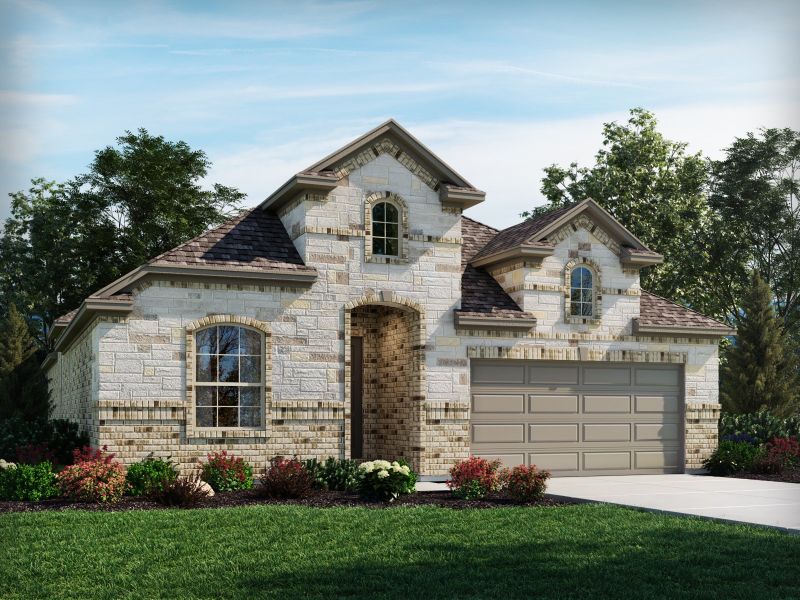 New construction Single-Family house 10721 Yellowtail Blvd, Boerne, TX 78006 The Holly (4004)- photo