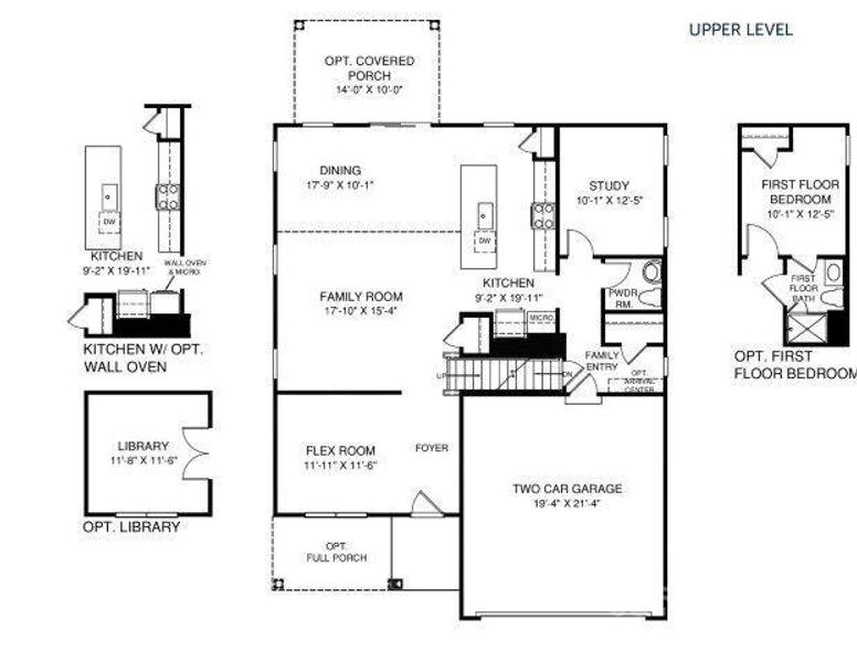 Hudson 1st main floor plan