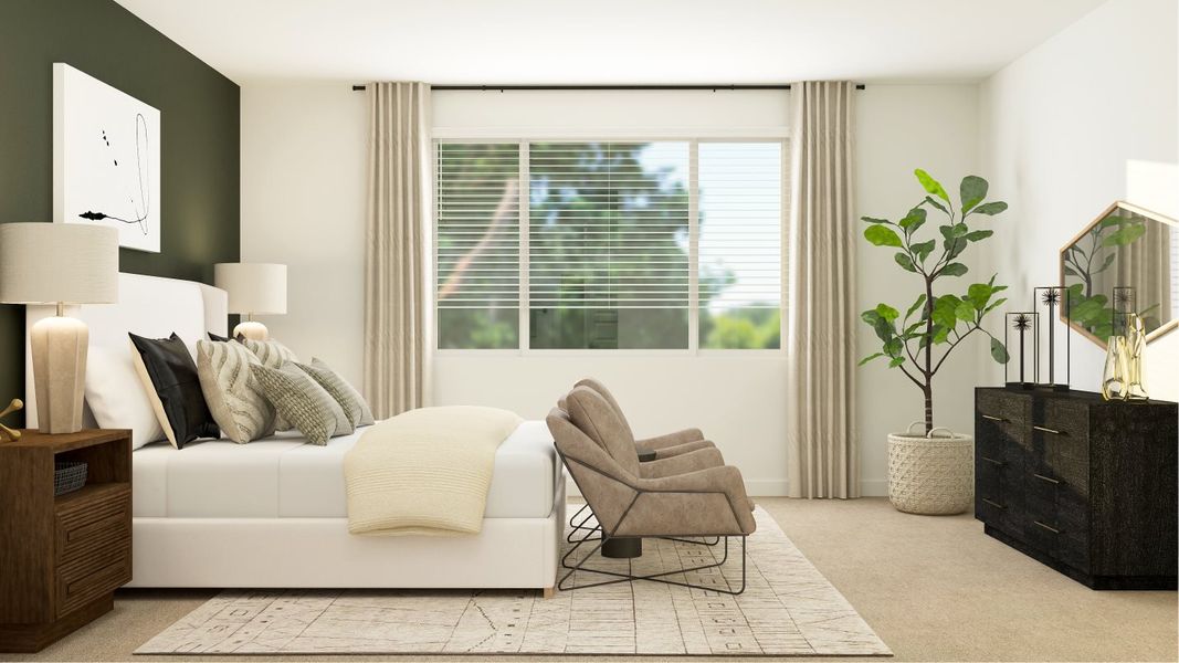 Owner's suite bedroom