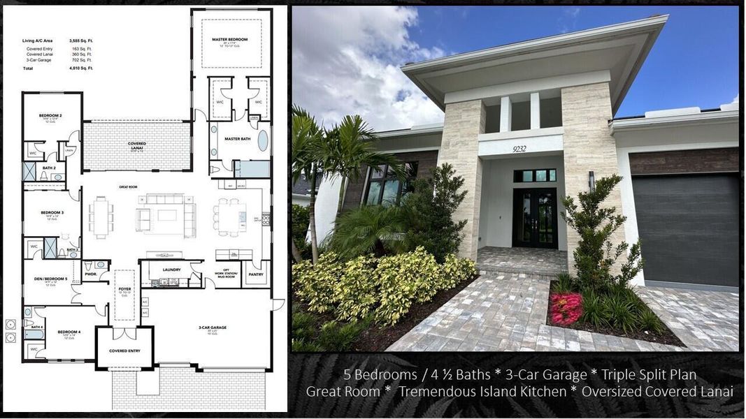 New construction Single-Family house 9232 Coral Isles Circle, Unit {Lot 34}, Palm Beach Gardens, FL 33412 - photo
