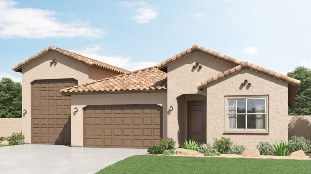 New construction Single-Family house Wayfarer II Plan 5579, 3315 N 197Th Ln, Buckeye, AZ 85396 - photo