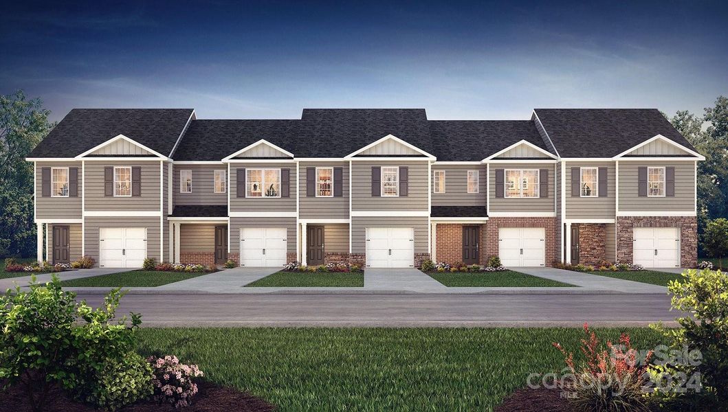 New construction Townhouse house 5004 Hyrule Drive, Charlotte, NC 28262 Mitchell - photo