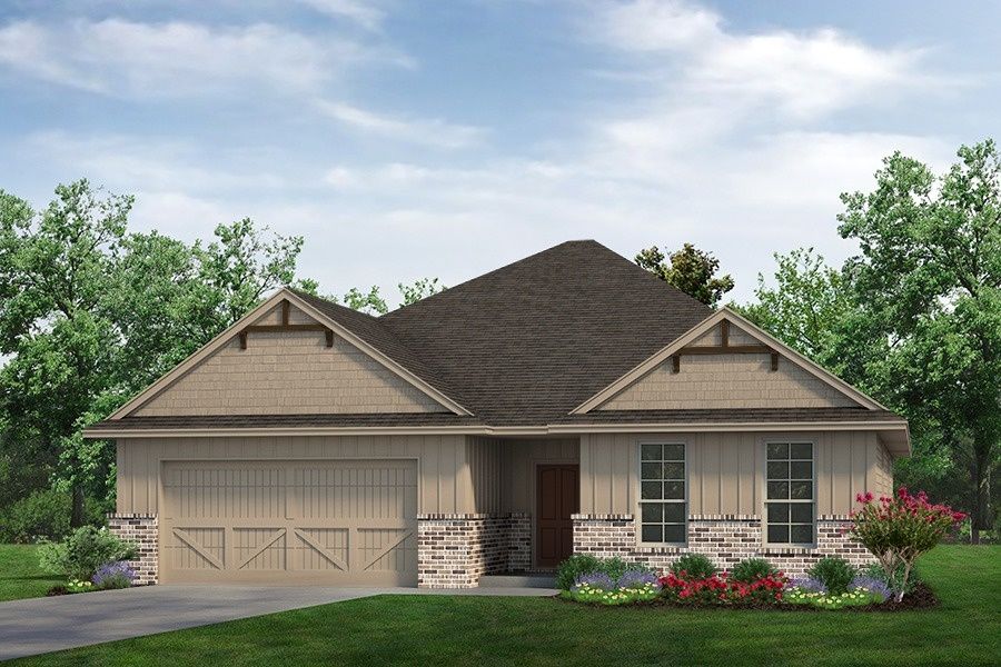 New construction Single-Family house Bailey, 1400 Cedar Ln., Azle, TX 76020 - photo