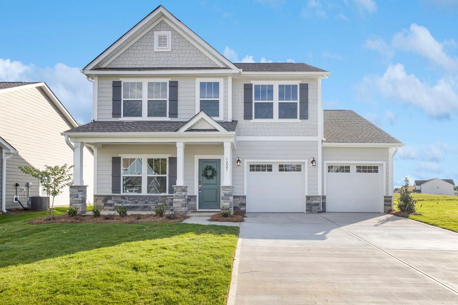 New construction Single-Family house Inverness, 1831 Savannah Lane, Stanfield, NC 28163 - photo
