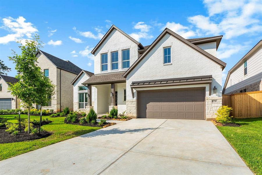New construction Single-Family house 1036 Mission River Drive, Conroe, TX 77304 The Asher IX- photo