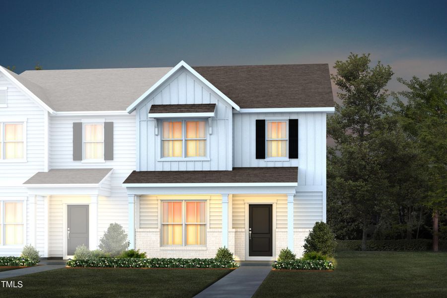 New construction Townhouse house 160 Abbots Mill Drive, Raleigh, NC 27603 - photo