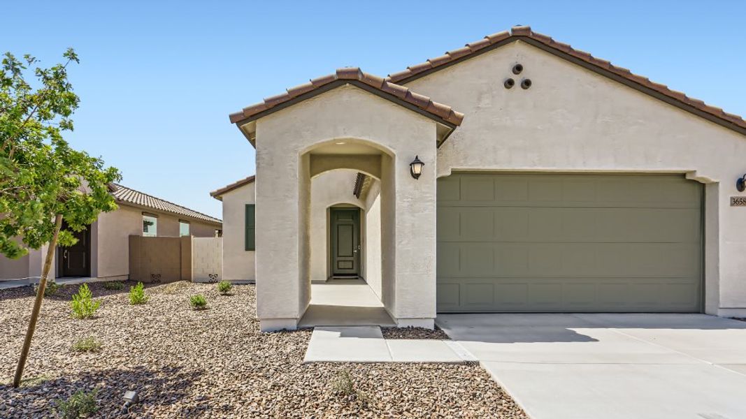 New construction Single-Family house 36365 W Maddaloni Ave, Maricopa, AZ 85138 Bisbee- photo