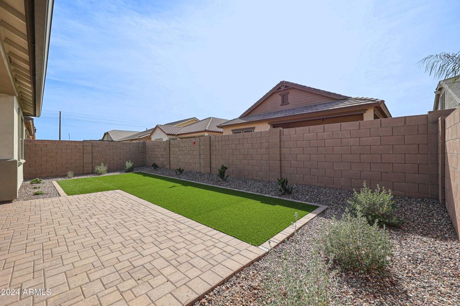 Beautiful Backyard W/ extended Pavers