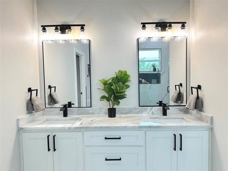 REPRESENTATIVE PHOTO - DUAL VANITY