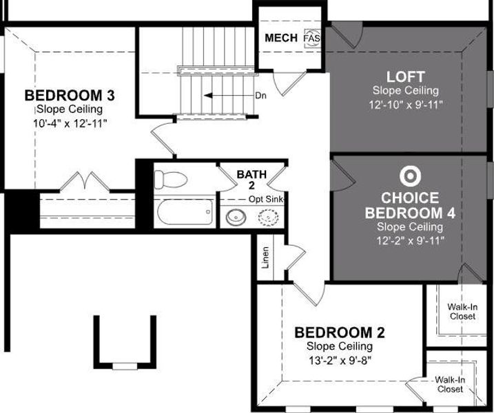 Beazer Homes Stark Farms Cascade plan