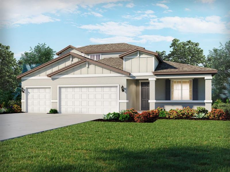 New construction Single-Family house 7021 Norris Landing Place, Parrish, FL 34219 Paloma- photo