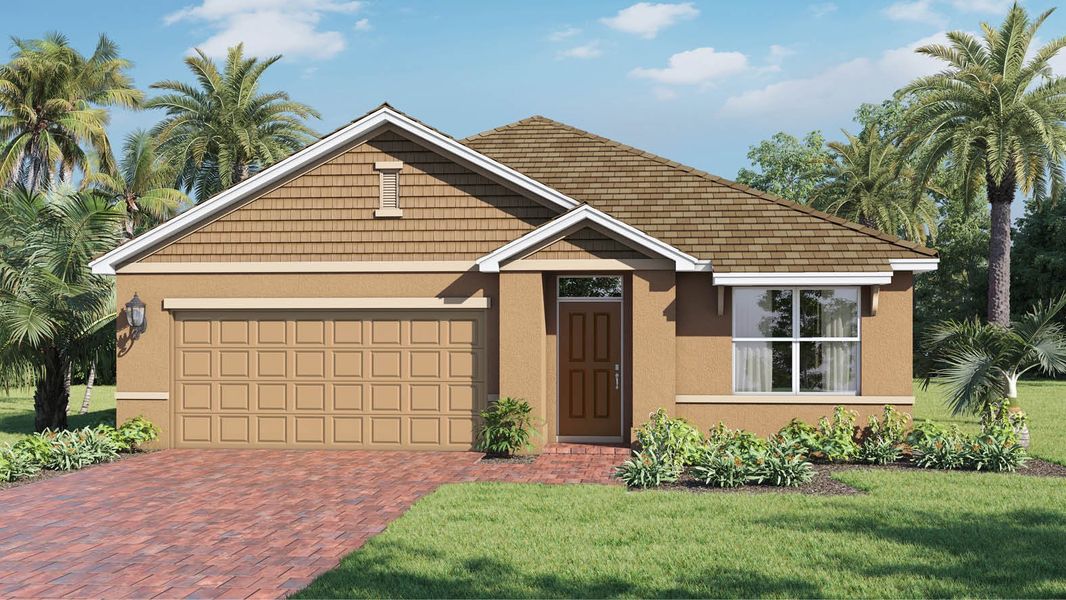 New construction Single-Family house 1235 Dugan Cir Se, Palm Bay, FL 32909 Aria- photo