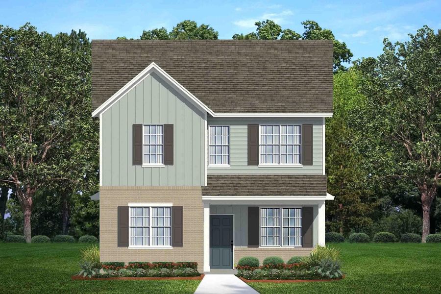 New construction Single-Family house 508 Ginger Mint Circle, Knightdale, NC 27545 SPENCER- photo