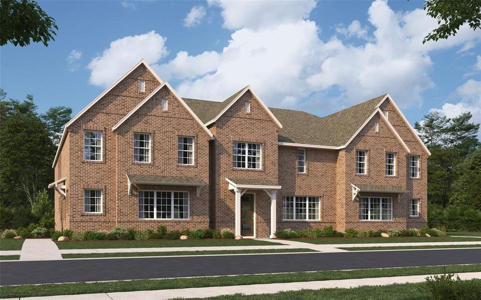 Elegant and sophisticated living await you in our beautiful lock and leave homes now available in Trinity Falls!