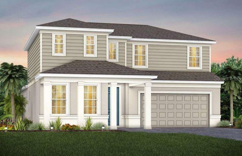 New construction Single-Family house 6743 Reverie Park Ave, Orlando, FL 32829 Coral- photo