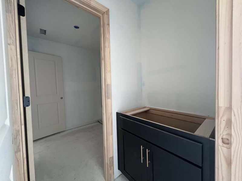 Bathroom Two Construction Progress