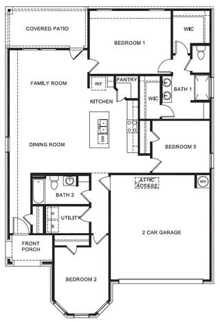 New construction Single-Family house CARDINAL, 1821 Laurel Street, Denton, TX 76205 - photo 4