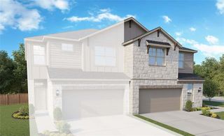 New construction Townhouse house 2246 Rocoso Trail, Leander, TX 78641 - photo 0
