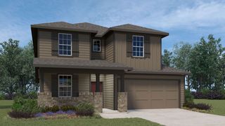 New construction Single-Family house The Lincoln II, 166 Caddo Bend, Kyle, TX 78640 - photo 0