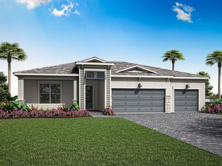 New construction Single-Family house 14239 Sw Artesia Dr, Port Saint Lucie, FL 34987 Carlton- photo