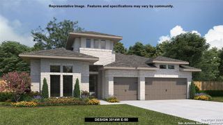 New construction Single-Family house 10118 Sawbuck Creek, San Antonio, TX 78254 Design 3014W- photo 1