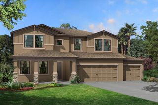 New construction Single-Family house 2486 Clary Sage Drive, Spring Hill, FL 34609 Santa Monica- photo 1